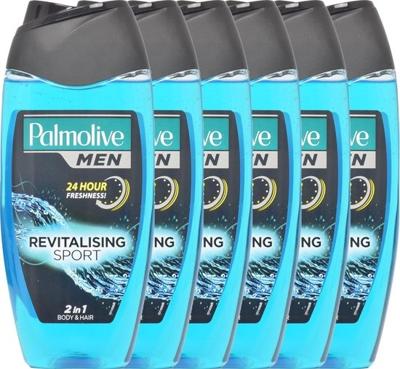 Palmolive Palmolive Douchegel Men - Revitalising Sport 250 ml. 6 x Voordeelpak