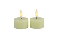 Theelicht dia. 4CM LED Lyon s2 creme - Countryfield