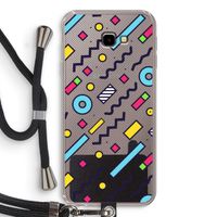 8-bit N°8: Samsung Galaxy J4 Plus Transparant Hoesje met koord