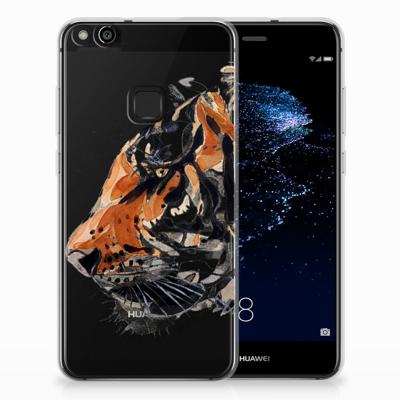 Smartphone hoesje Huawei P10 Lite Watercolor Tiger