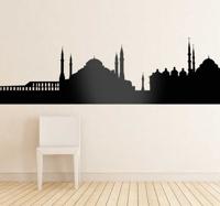 Sticker skyline Istanbul - thumbnail