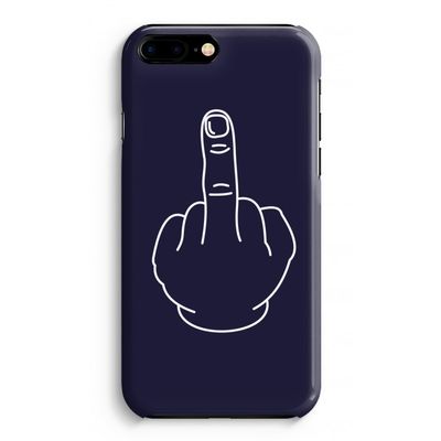 F**k U: iPhone 8 Plus Volledig Geprint Hoesje