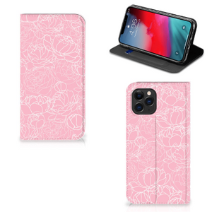 Apple iPhone 11 Pro Smart Cover White Flowers