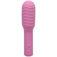 Doc Johnson Elite - Mini Vibrator met Verwisselbare Bevestiging - 4 / 10 cm