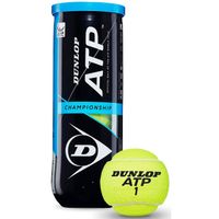 Dunlop tennisbal ATP Championship rubber/vilt geel 3 stuks