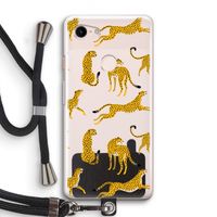 Luipaard: Pixel 3 Transparant Hoesje met koord
