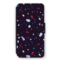 Dark Rounded Terrazzo: iPhone 12 Pro Max Flip Hoesje