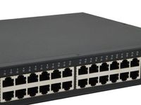 LevelOne GTL-2661 Managed L2 Gigabit Ethernet (10/100/1000) Power over Ethernet (PoE) Zwart - thumbnail
