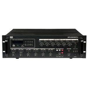 DAP ZPA-6240TU - 100V zone versterker / mixer / media-player / tuner (240 Watt)