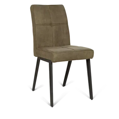 Eetkamerstoel (4 poten) Jaxx - Otis Olijf