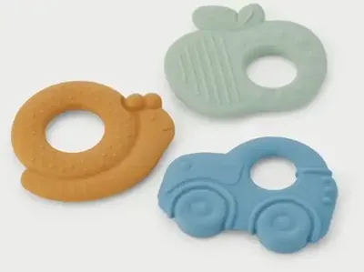 Tickit Silisoft bijtspeelgoed - 3 stuks