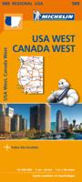 Wegenkaart - landkaart 585 Western USA - Western Canada | Michelin Wegenkaart - landkaart 585 Western USA - Western Canada | Michelin