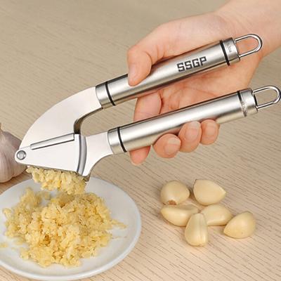 Food Grade 304 roestvrij staal knoflook pers Presser Crusher Slicer