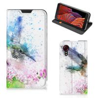 Bookcase Samsung Galaxy Xcover 5 Vogel Bookcase Samsung Galaxy Xcover 5 Vogel