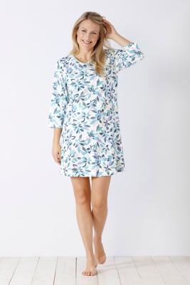 Hajo dames nachthemd bloemen