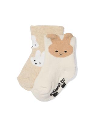 HEMA Nijntje Babysokken - 2 Paar Beige (beige)