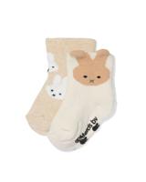 HEMA Nijntje Babysokken - 2 Paar Beige (beige)
