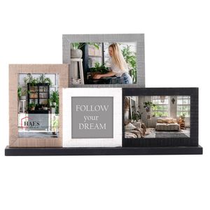 HAES deco - Houten collage / multi fotolijst Honfleur met standaard - MP131