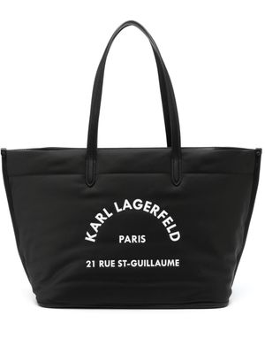 Karl Lagerfeld sac à main RSG médium - Noir