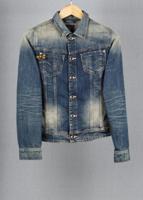 G-Star Blue vintage denim jacket in size S for Women&apos;s