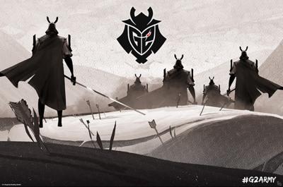 Poster G2 Esports Samurai 91,5x61cm