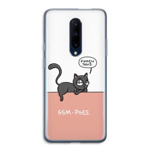 GSM poes: OnePlus 7 Pro Transparant Hoesje