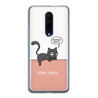 GSM poes: OnePlus 7 Pro Transparant Hoesje