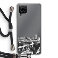 Marrakech Skyline : Samsung Galaxy A12 Transparant Hoesje met koord