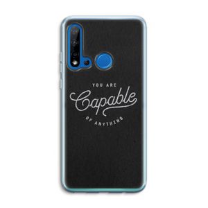 Capable: Huawei P20 Lite (2019) Transparant Hoesje
