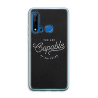 Capable: Huawei P20 Lite (2019) Transparant Hoesje