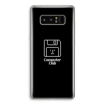 Hello: Samsung Galaxy Note 8 Transparant Hoesje