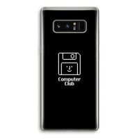 Hello: Samsung Galaxy Note 8 Transparant Hoesje