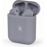 Gembird TWS-SEA-GW hoofdtelefoon/headset Draadloos In-ear Oproepen/muziek Micro-USB Bluetooth Grijs - thumbnail