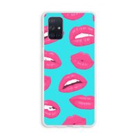 Bite my lip: Galaxy A71 Transparant Hoesje