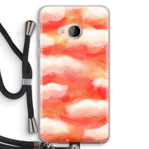 Lichte Wolken: HTC U Play Transparant Hoesje met koord
