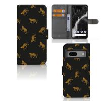Telefoonhoesje | Met pasjeshouder | voor Google Pixel 7 Leopards Telefoonhoesje | Met pasjeshouder | voor Google Pixel 7 Leopards