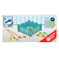 Small Foot houten vishengelspel oceaan