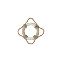 Gerkimex Deco reddingsboei hout 14,5x14,5x2,5cm