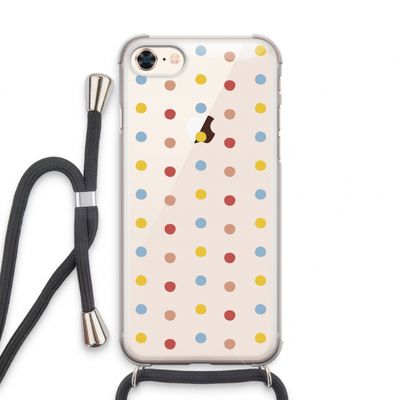 Bollen: iPhone 7 Transparant Hoesje met koord