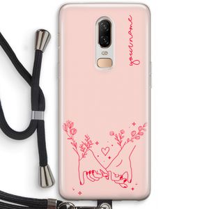 Best Friends: OnePlus 6 Transparant Hoesje met koord