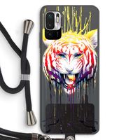 Fading: Xiaomi Redmi Note 10 5G Transparant Hoesje met koord