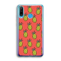 Ananas: Huawei P30 Lite Transparant Hoesje