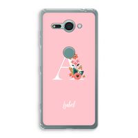 Pink Bouquet: Sony Xperia XZ2 Compact Transparant Hoesje