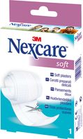 3M pleister Nexcare Soft Pleister, ft 8 cm x 1 m, te verknippen