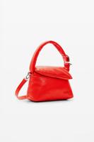 Middelgrote leren tas - ORANGE - U