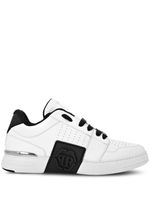 Philipp Plein baskets Royal Street à logo embossé - Blanc - thumbnail