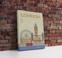 Canvas schilderij bezienswaardigheden Londen