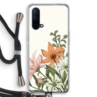 Floral bouquet: OnePlus Nord CE 5G Transparant Hoesje met koord