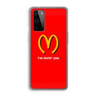 I'm lovin' you: OnePlus 9 Pro Transparant Hoesje