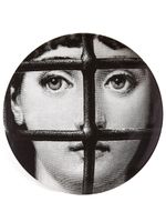 Fornasetti assiette murale Tema e Variazioni N.121 peinte à la main - Noir - thumbnail